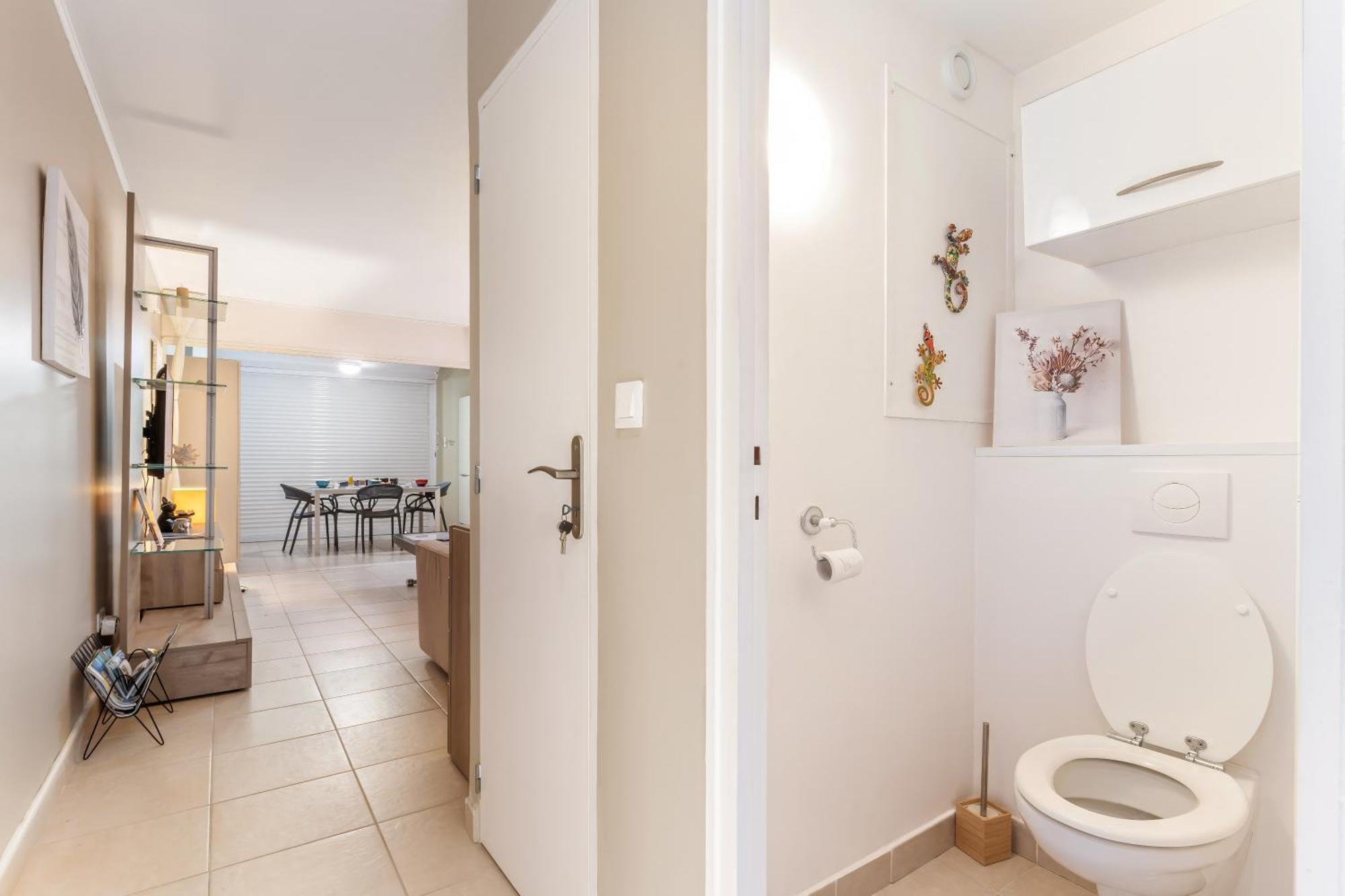 Vue Imprenable Sur Le Lagon, Appartement 1Ch 4P Baie Nettle Exterior photo