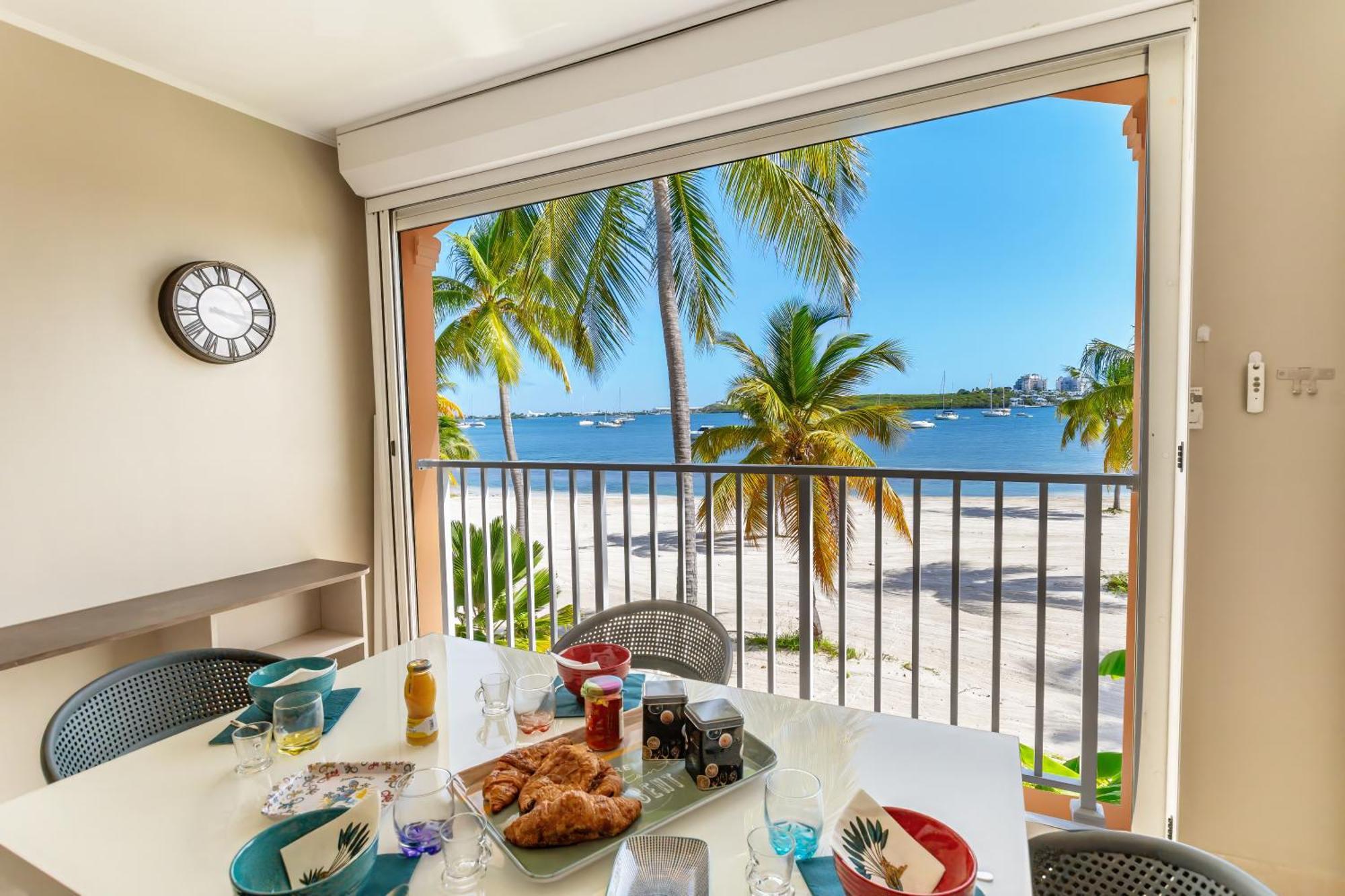 Vue Imprenable Sur Le Lagon, Appartement 1Ch 4P Baie Nettle Exterior photo